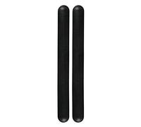 LAMPA 20594 Baguette et bande protectrice porte noir Paire