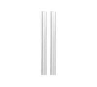 Lampa 20680 Lot de 2 butoirs de Protection pour portière, Transparent, 26 cm