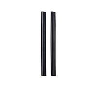 LAMPA 20860 Baguette et bande protectrice porte noir Paire
