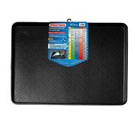 LAMPA 24012 Tapis de coffre doublure de coffre en caoutchouc tapis de coffre plateau de chargement noir Coffre à bagages