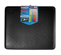 LAMPA 24013 Tapis de coffre doublure de coffre en caoutchouc tapis de coffre plateau de chargement noir Coffre à bagages