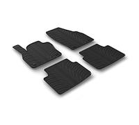 LAMPA 24545 Tapis de sol Caoutchouc noir Avant et Arrière