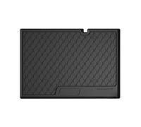 LAMPA 25424 Tapis de coffre doublure de coffre en caoutchouc tapis de coffre plateau de chargement noir