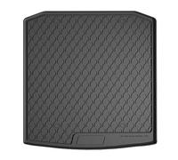 LAMPA 25651 Tapis de coffre doublure de coffre en caoutchouc tapis de coffre plateau de chargement noir Compatible avec SKODA Octavia IV Combi NX5