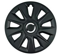 PILOT Ensemble De 4 Enjoliveurs ? 13 Stratos RC Black Peinture À Double Couche