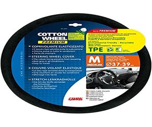 LAMPA 33127 Premium Cotton Wheel Couvre-Volant en TPE, Taille M
