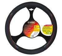 LAMPA 33133 Premium GT-Sport Couvre Volant en TPE, Taille M