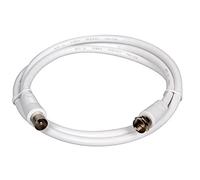 LAMPA 39103 Câble d'antenne blanc