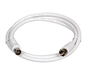 LAMPA 39103 Câble d'antenne blanc