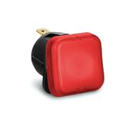 Lampa 45521 Interrupteur à LED - 12/24 V - Rouge - 10 A