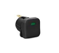 Lampa 45525 Interrupteur avec voyant LED - 12/24 V - Vert - 10 A