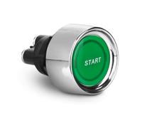 Lampa 45528 Interrupteur à bouton à LED - 12/24 V - Vert - 25 A