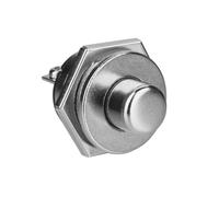 Lampa 45529 Interrupteur à bouton en métal - 12/24 V - 10 A