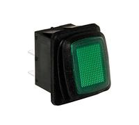 Lampa 45533 Interrupteur étanche avec LED, vert