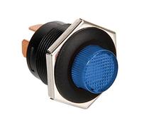 Lampa 45537 Interrupteur à bouton avec LED, bleu