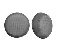 Housses d'appui-tête spéciales Duka Round-Fit x2 - Gris