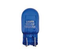 Paire Lampes Ampoules Culot Vitre 2 Filaments 12V W21/5W Lumière Blanche 4.500K