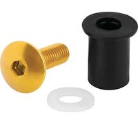 Lampa 5MA 10 pièces d'or Ensemble d'écrous caoutchoutés avec vis et rondelles