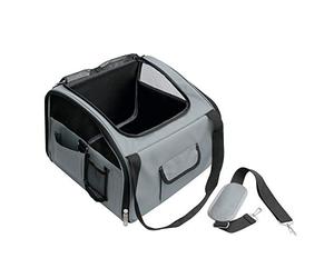 LAMPA 60477 Caisse de transport pour chien gris