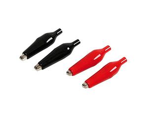 LAMPA 70035 Paire Pinces crocodile chargeur batterie Rouge noir