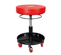 LAMPA 71491 Tabouret d'atelier pneumatique Rouge