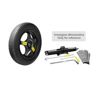 LAMPA 76028 Kit Roue de secours roue de support avec gants de protection avec étui Aucun outillage spécialisé nécessaire pour le montage