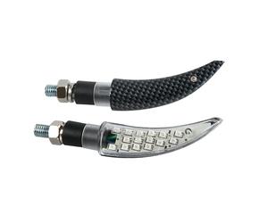 Lampa 90075 Paire de Clignotants Style-Carbon