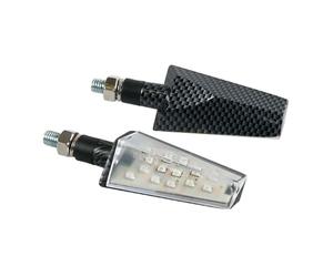Lampa 90077 Paire de Clignotants Style-Carbon