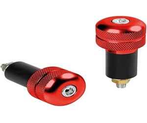 LAMPA 90324 Jeu Embouts de guidon Rouge