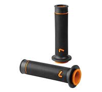 Lampa 90583 Sport-Grip Lot de 2 poignées de Guidon universelles pour Moto Droite et Gauche en Caoutchouc Orange