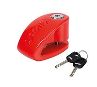 Lampa 90589 Stone, Cadenas bloc-disque - Goupille Ø 5,5 mm - Rouge