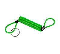 Lampa Câble de sécurité en spirale Reminder 90675 pour bloque-disque Vert