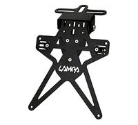 Lampa 91647 Aero-X Evo 7 Support de Plaque d'immatriculation Moto pour plaques Italiennes avec Hauteur et Inclinaison réglables