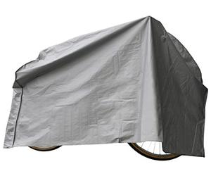 LAMPA 92326 Drap Housse de Vélo Argent 200 x 125 cm