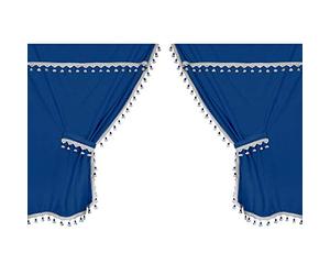 LAMPA 96004 Rideaux de cabine Bleu