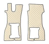 LAMPA 96215 Tapis de sol beige Avant et Arrière pour Voiture