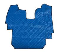 LAMPA 96408 Tapis Centrale Cuir synthétique, Bleu