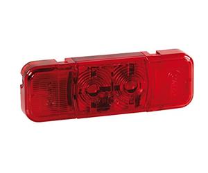LAMPA 97001 Feu d'encombrement Arrière Rouge