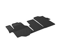 LAMPA 97307 Tapis de sol Caoutchouc noir Avant Compatible avec MAN TGE Camionnette UY TGE Minibus UY TGE Camion plate-forme/Châssis UZ