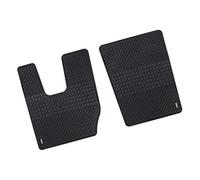 LAMPA 97328 Tapis de sol Caoutchouc noir Avant Compatible avec IVECO S-WAY