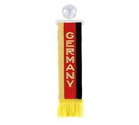Mini écharpe, fanion, Allemagne , avec ventouse, accroche, ventouse