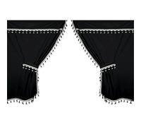 LAMPA 98633 Rideaux de cabine noir