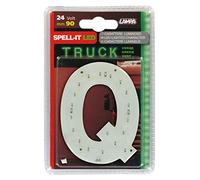 Lampa 98825 Lettre autocollant Q, 24 V, LED vertes