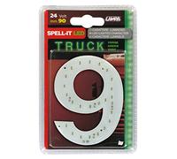 Lampa 98843 Numéro « 9 » adhésif, à LED vertes, 24 V