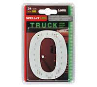 Lampa 98844 Numéro « 0 » adhésif, à LED vertes, 24 V