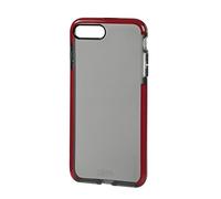 Lampa Alpha Guard, Ultra Protective Anti-Shock Flexible Cover - Apple iPhone 7 Plus / 8 Plus - Smoke/Red