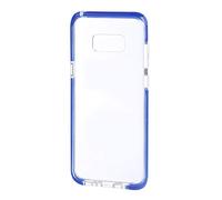 LAMPA Alpha Guard, Ultra Protective Anti-Shock Flexible Cover - Samsung Galaxy S8+ - Clear/Blue