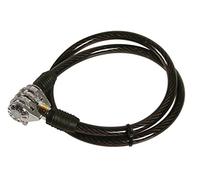 Lampa Ca-8 Câble antivol avec combinaison, noir, 65 cm