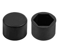 Lampa Cache-écrous en silicone Noir 19 mm Réf 2245