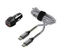 LAMPA Chargeur allume-cigare Kit Chargeur téléphone voiture 38715